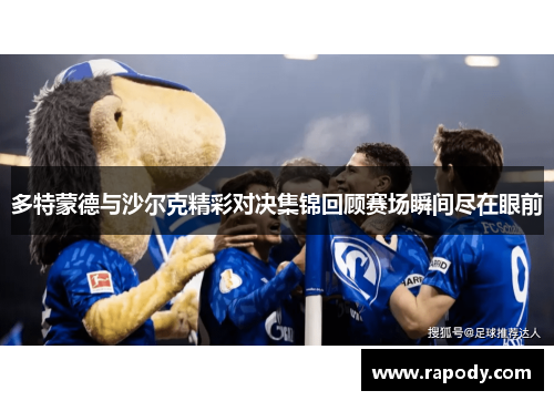 多特蒙德与沙尔克精彩对决集锦回顾赛场瞬间尽在眼前